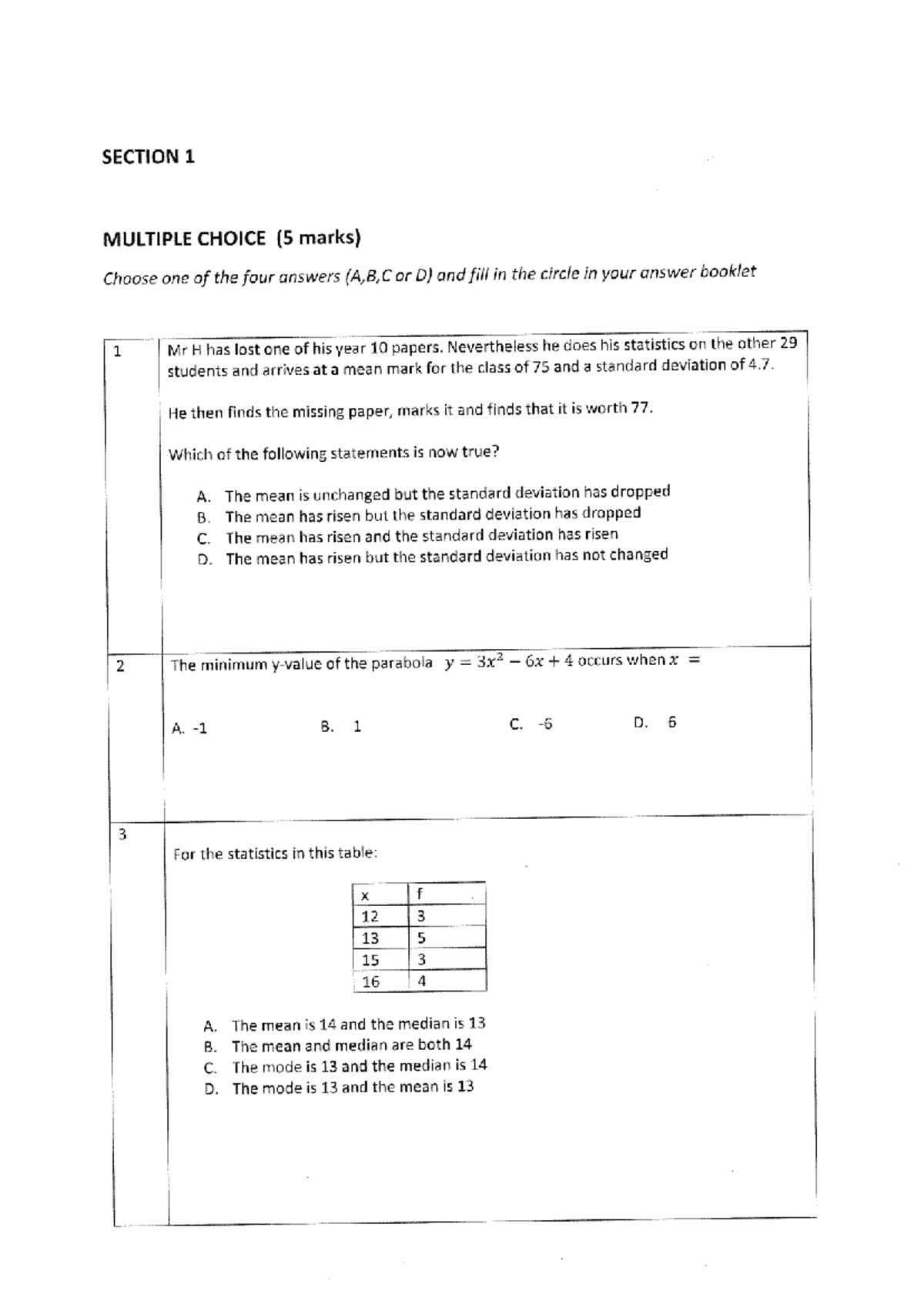 Year 9 Test Preparation Guide: Strategies and Key Concepts - Studocu