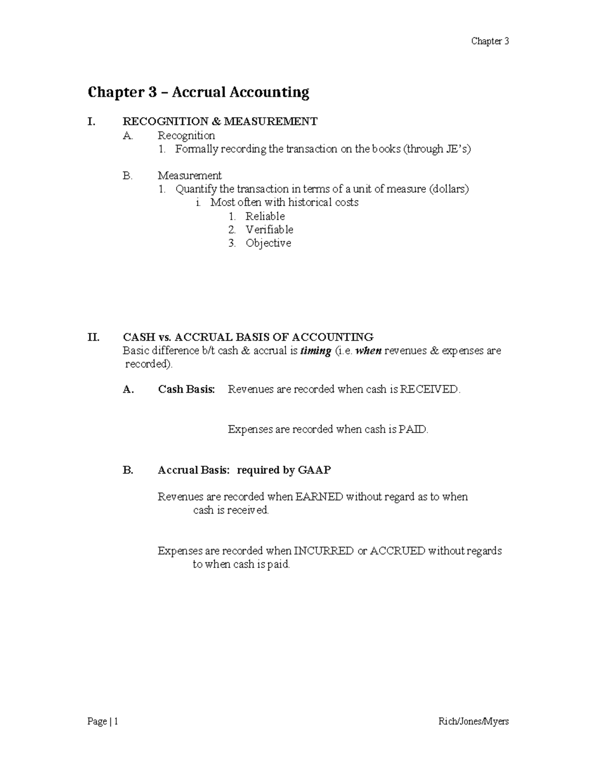 Chapter 3: Accrual Accounting - Adjusting Journal Entries & Financial ...
