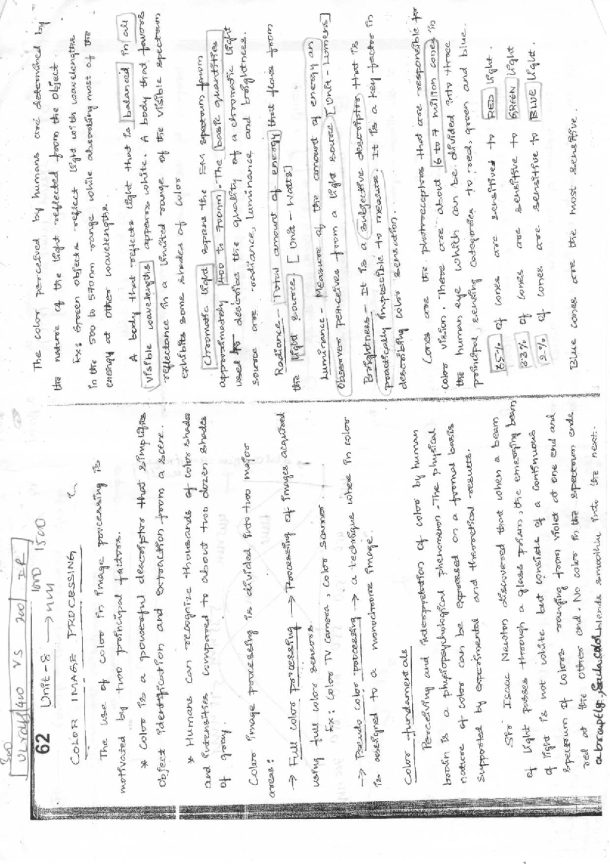 DC-Module 4 Notes: Variable Length Codes & Error Control Coding - Studocu