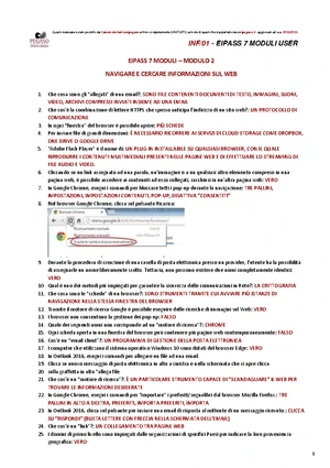 Modulo 1 - Domande e Risposte su Windows 11 e Sicurezza Informatica ...