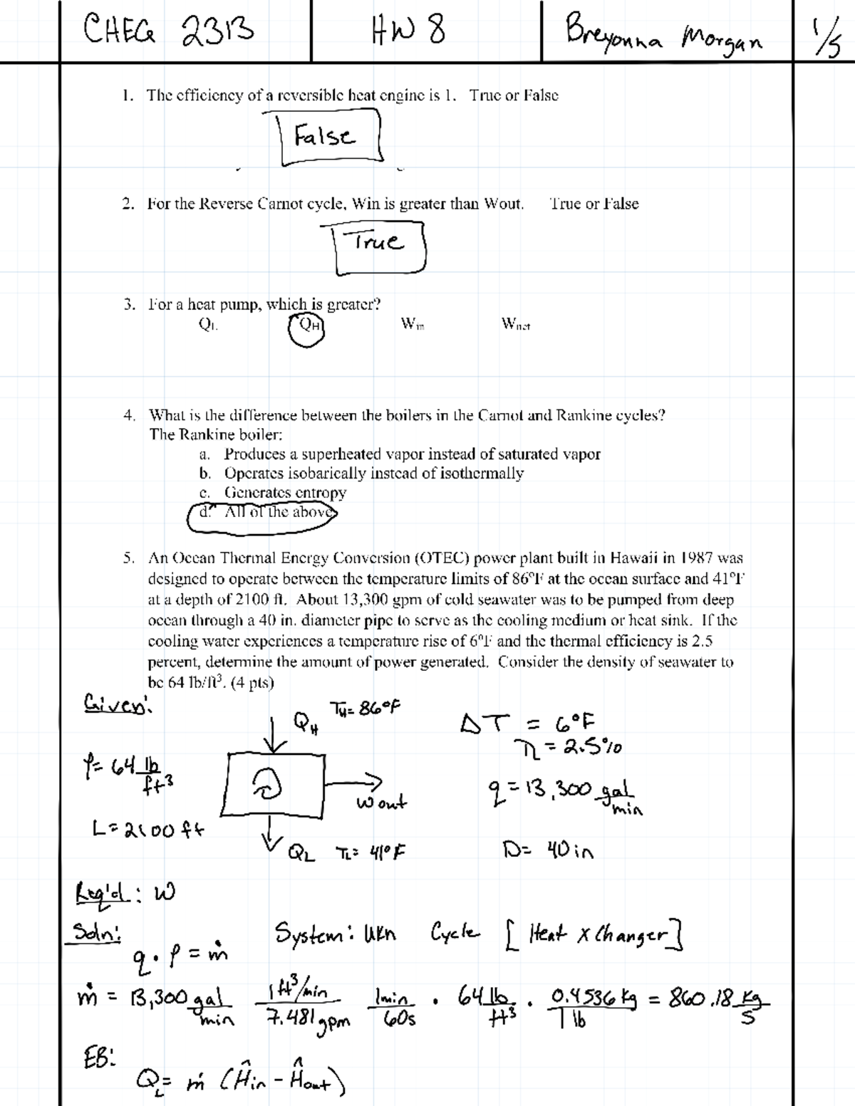 HW8 - Homework Assignment Guide and Solutions - Studocu