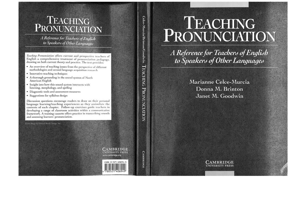 Celce Murcia et. al. Teaching Pronunciation - Fonética y Fonología ...
