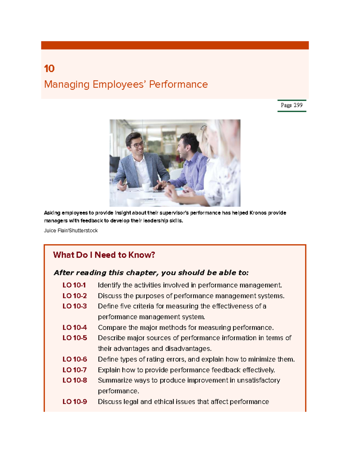Performance Management Strategies: Insights from Chapter 10 - Studocu