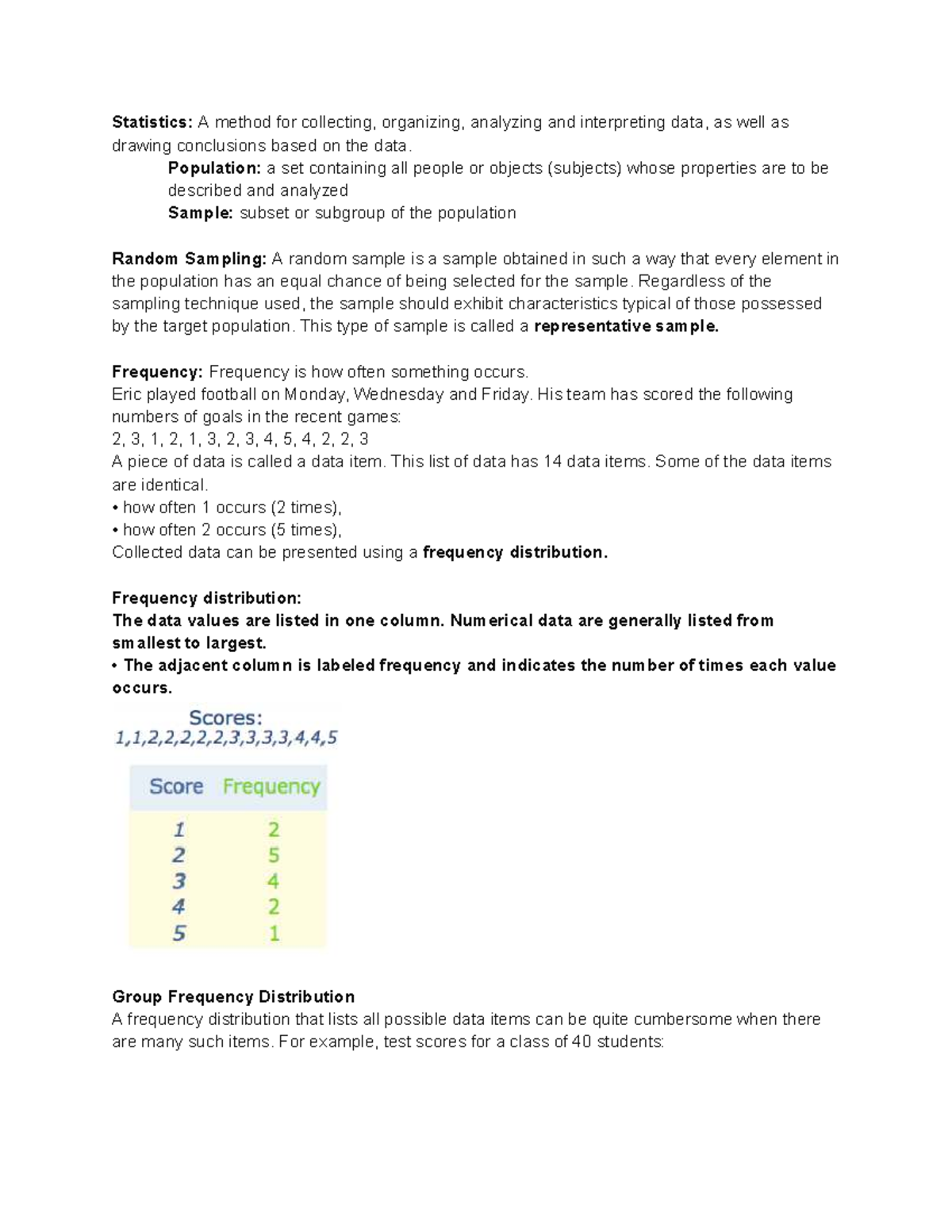 Statistics (STAT101): Methods for Data Collection and Analysis - Studocu