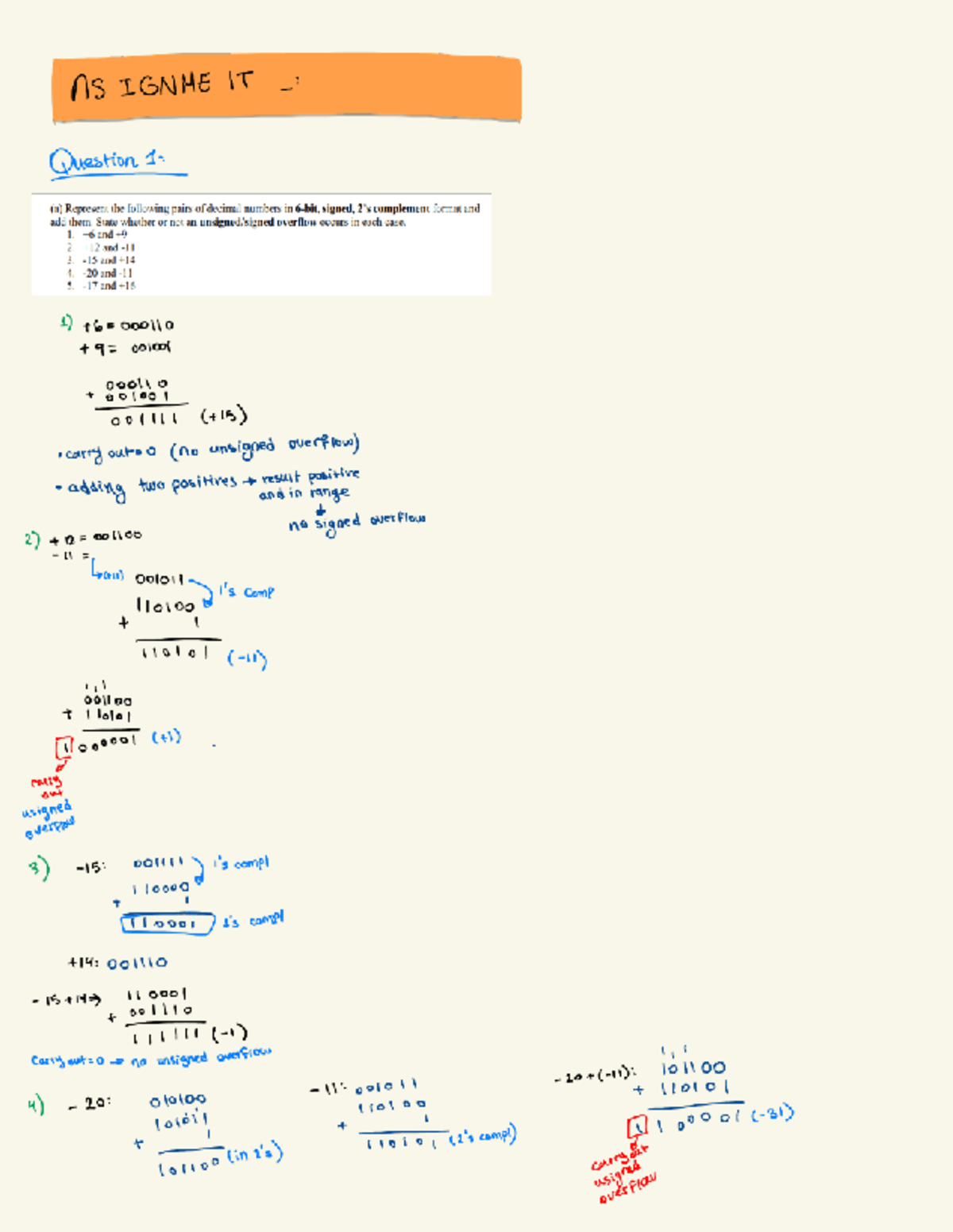 IGNME IT: Assignment 1 - Decimal Representation & Computer Performance ...