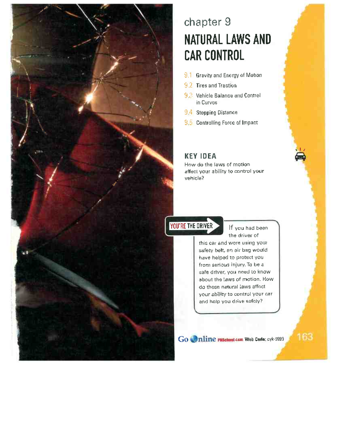 Chapter 9: Natural laws and vehicle control in driving dynamics - Studocu