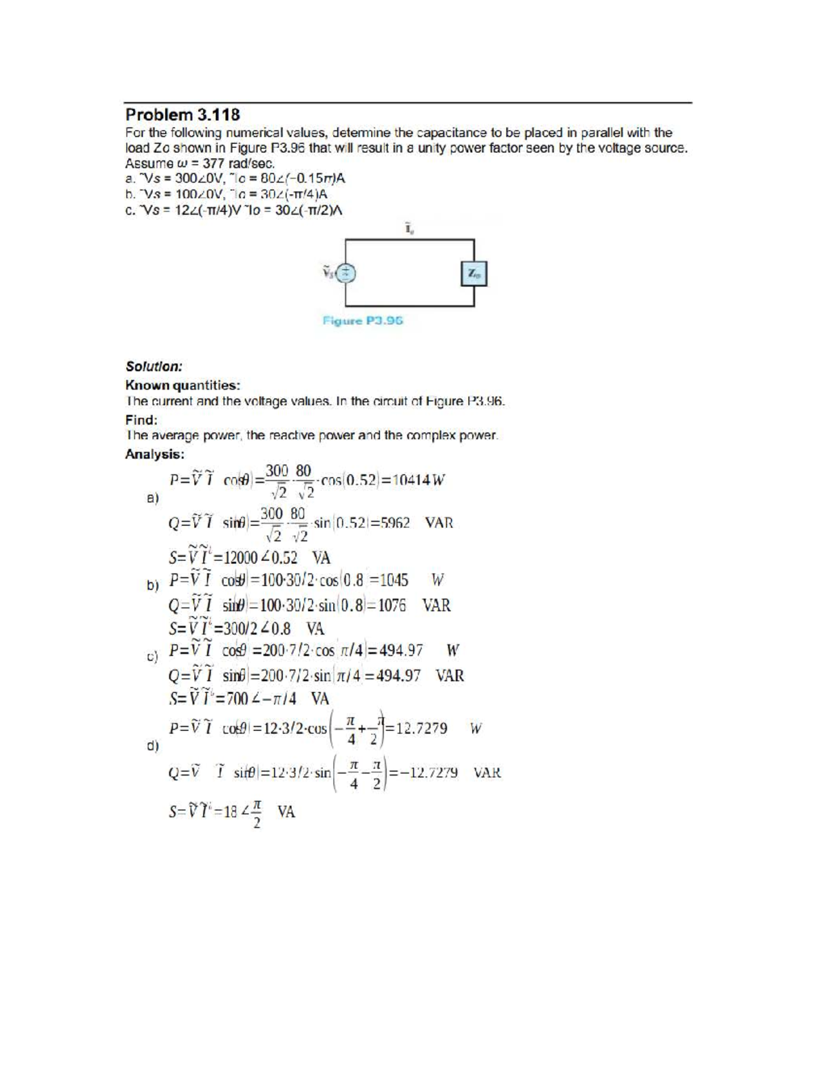 Problem set 6 solutions - Problem 3 For the following numerical values ...