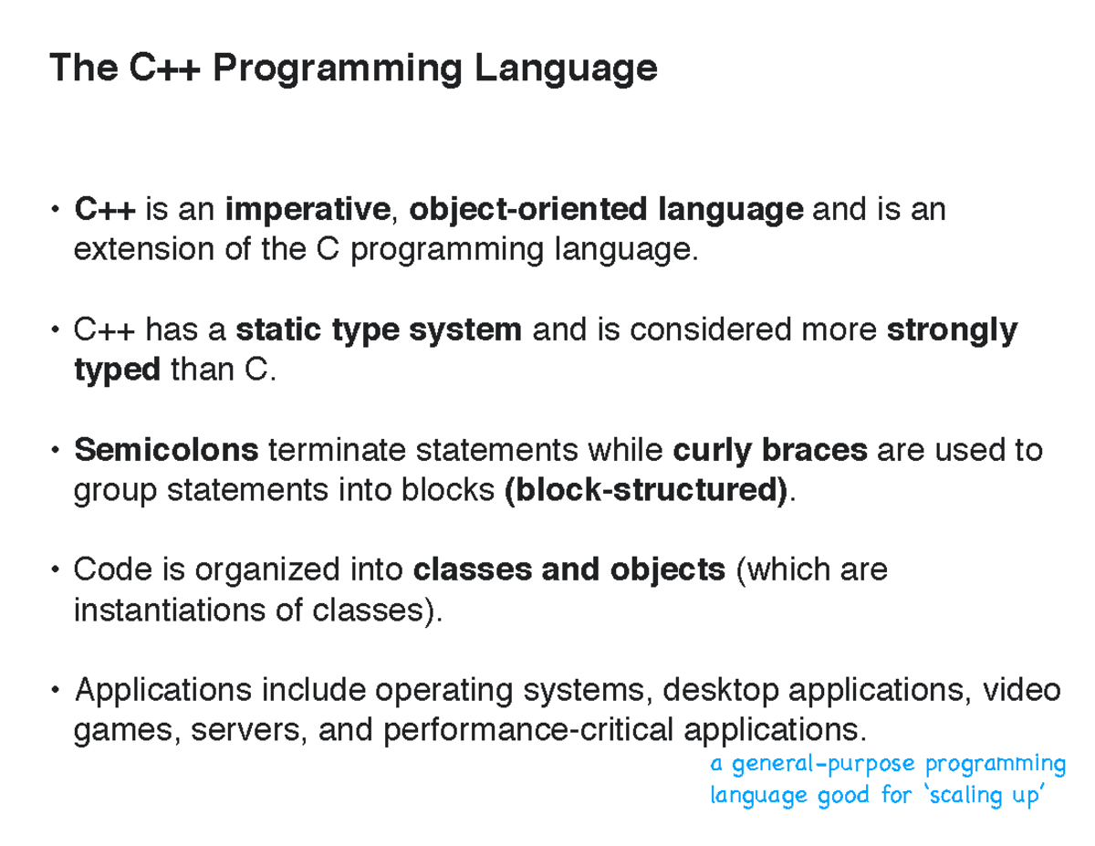 CSE240 Final Exam Study Guide: C++ Class Implementation & Usage - The ...