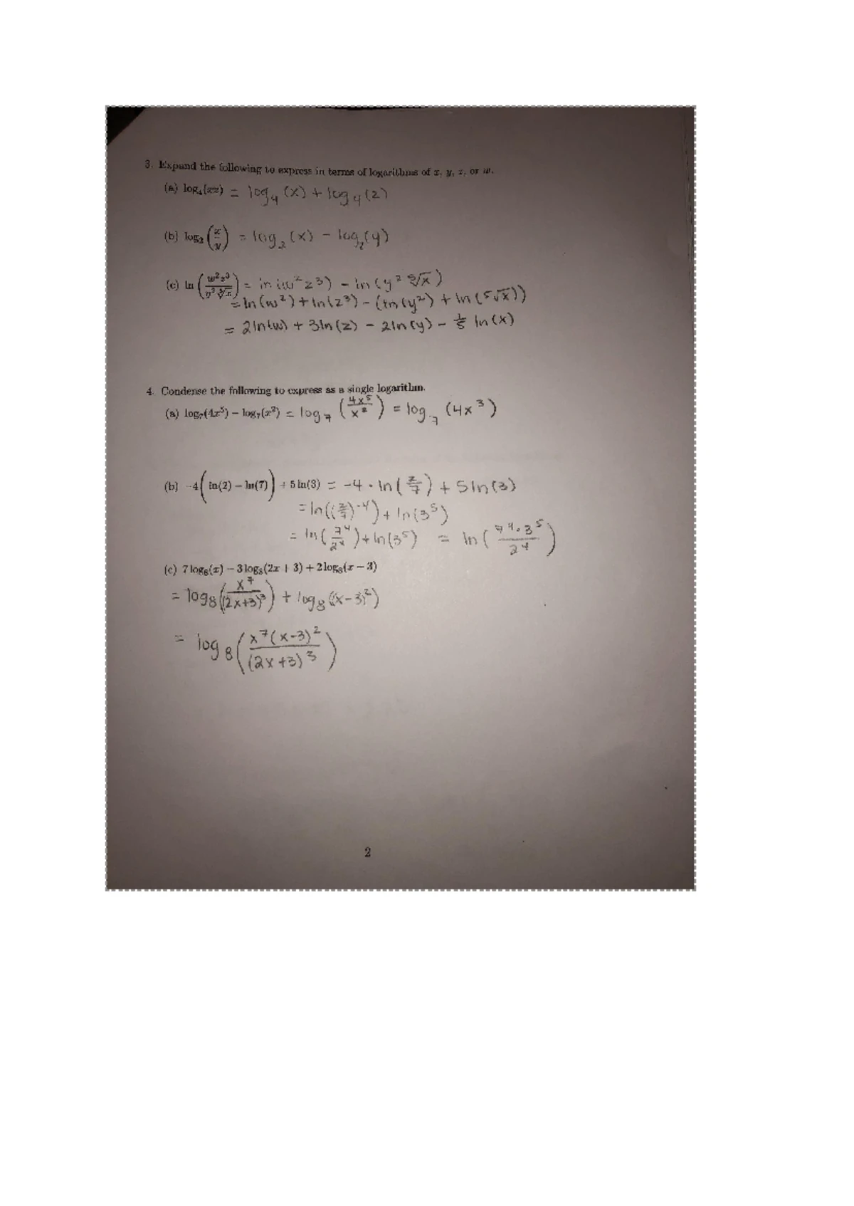 MATH 1113 3.5 Part 1 Assignment Solutions and Explanations - Studocu
