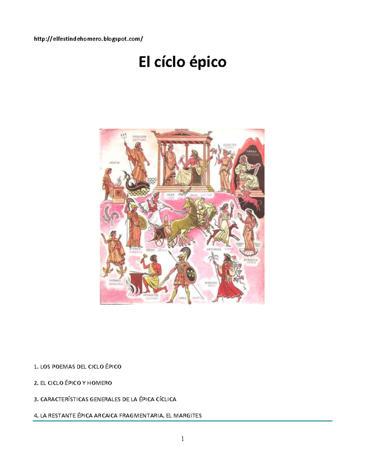 Bibliografía del Ciclo Troyano: Resúmenes de Poemas Clásicos - Studocu