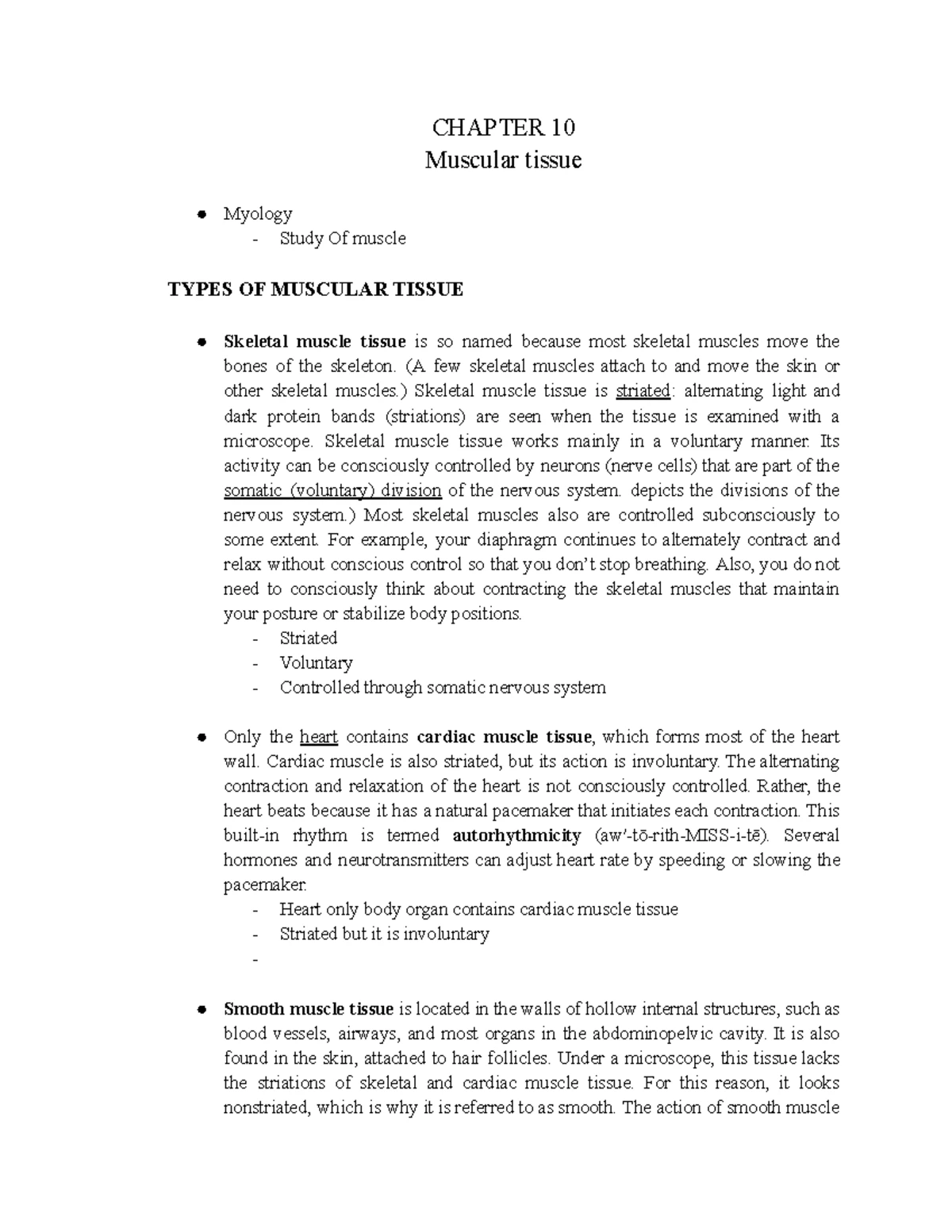 Chapter 1 Ana Phy Lec - Summary Human Anatomy & Physiology - CHAPTER 1 ...