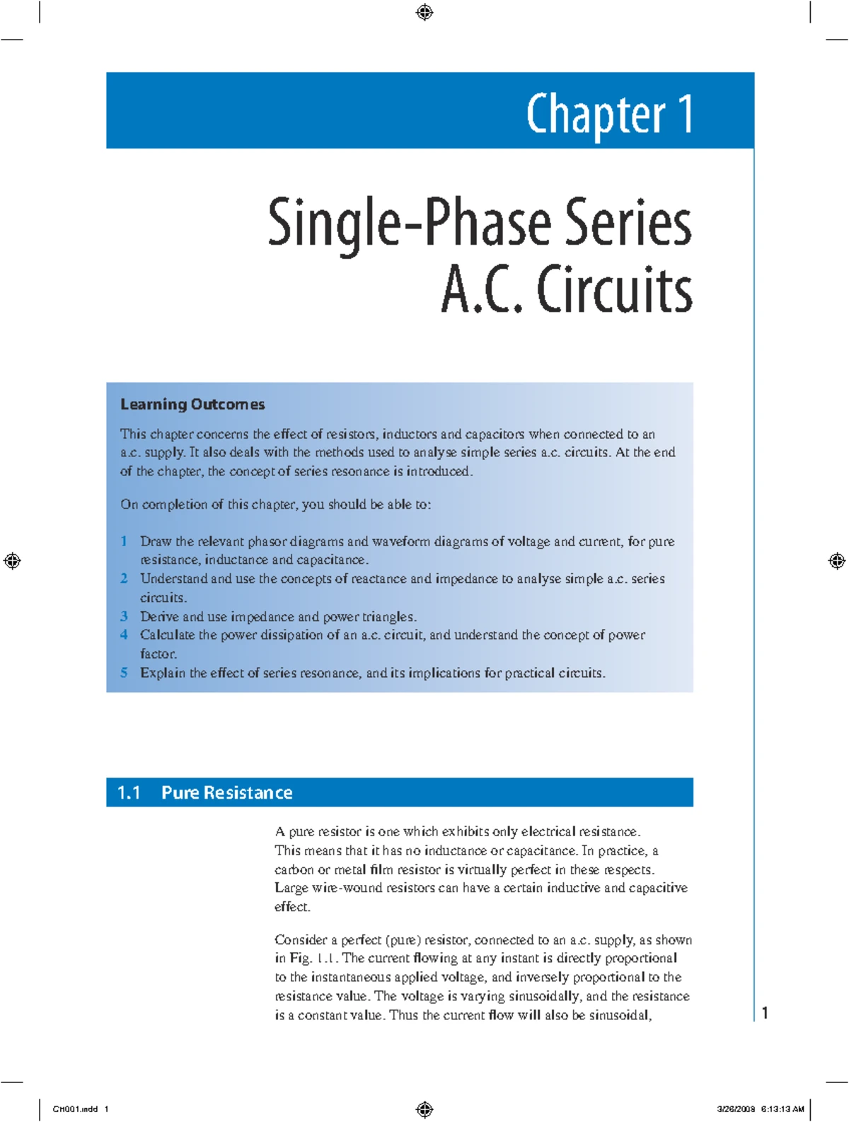 BEE UNIT 3 - notes of classroom. - 7 Single Phase A. Circuits 7 ...