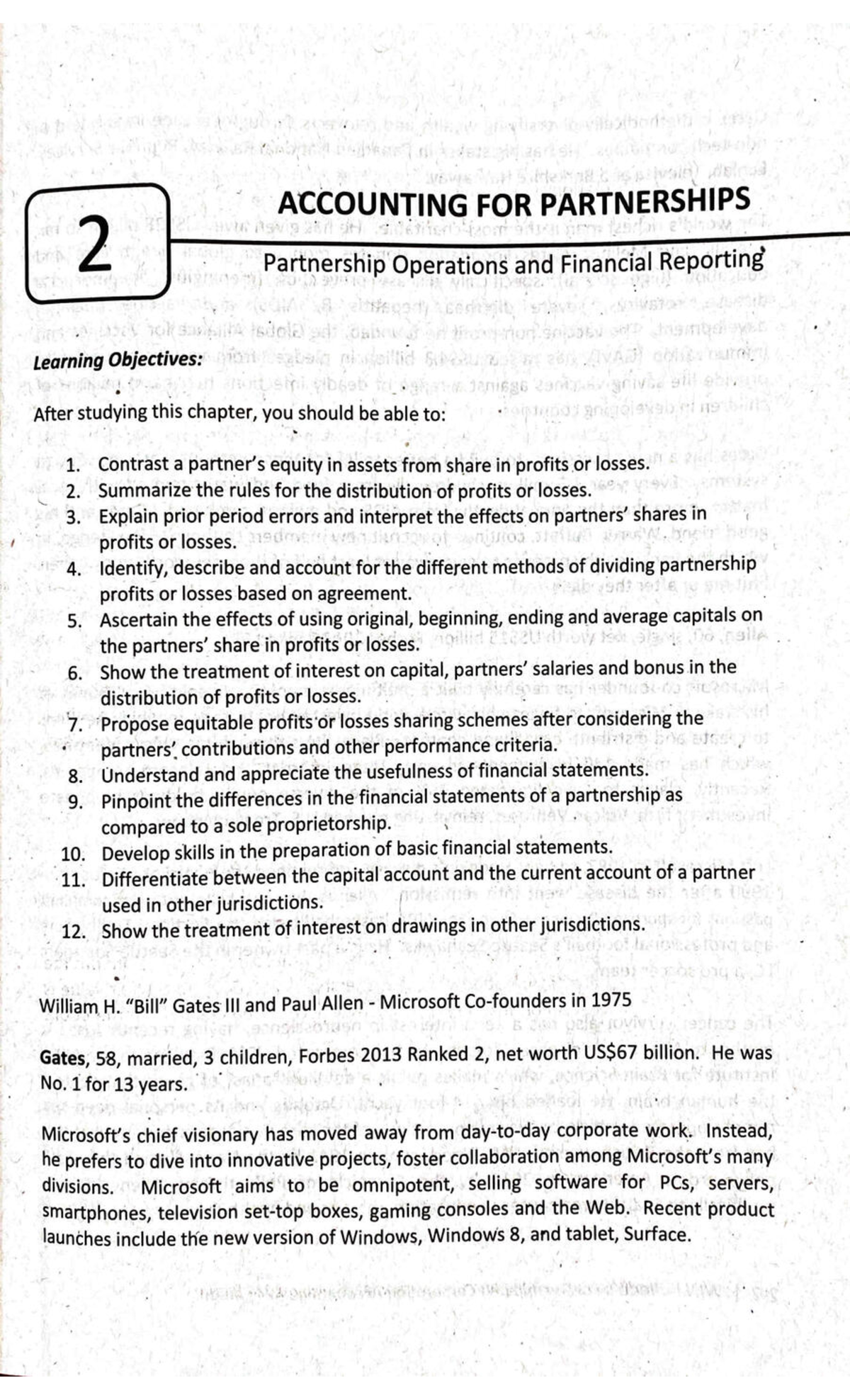 WIN Partnership Operations and Financial Reporting - Chapter 2 Notes ...