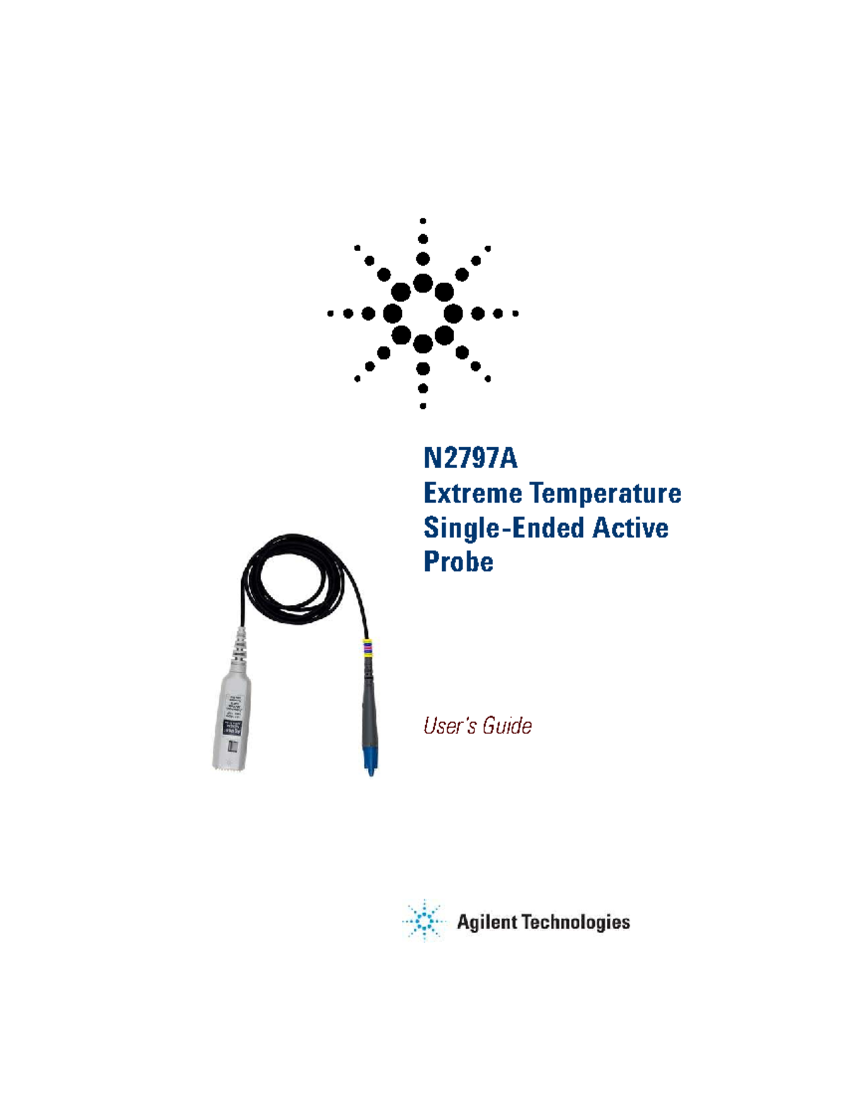 N2797A Extreme Temperature Active Probe User Guide - Studocu