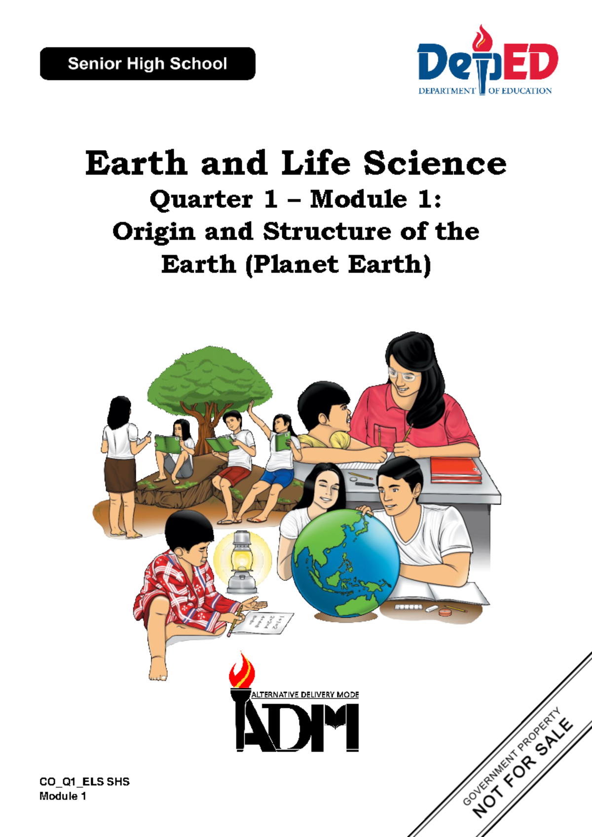 Grade 11 Earth and Life Science: Q1 Module 1 - Origin of Earth - Studocu