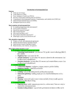 Administrative Law - Study Notes & Assignments - Studocu