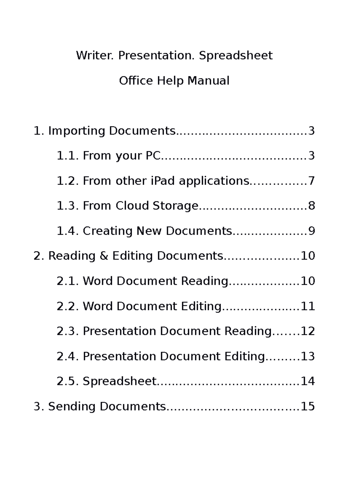 WPS Office User Guide: Importing, Reading & Editing Documents - Studocu