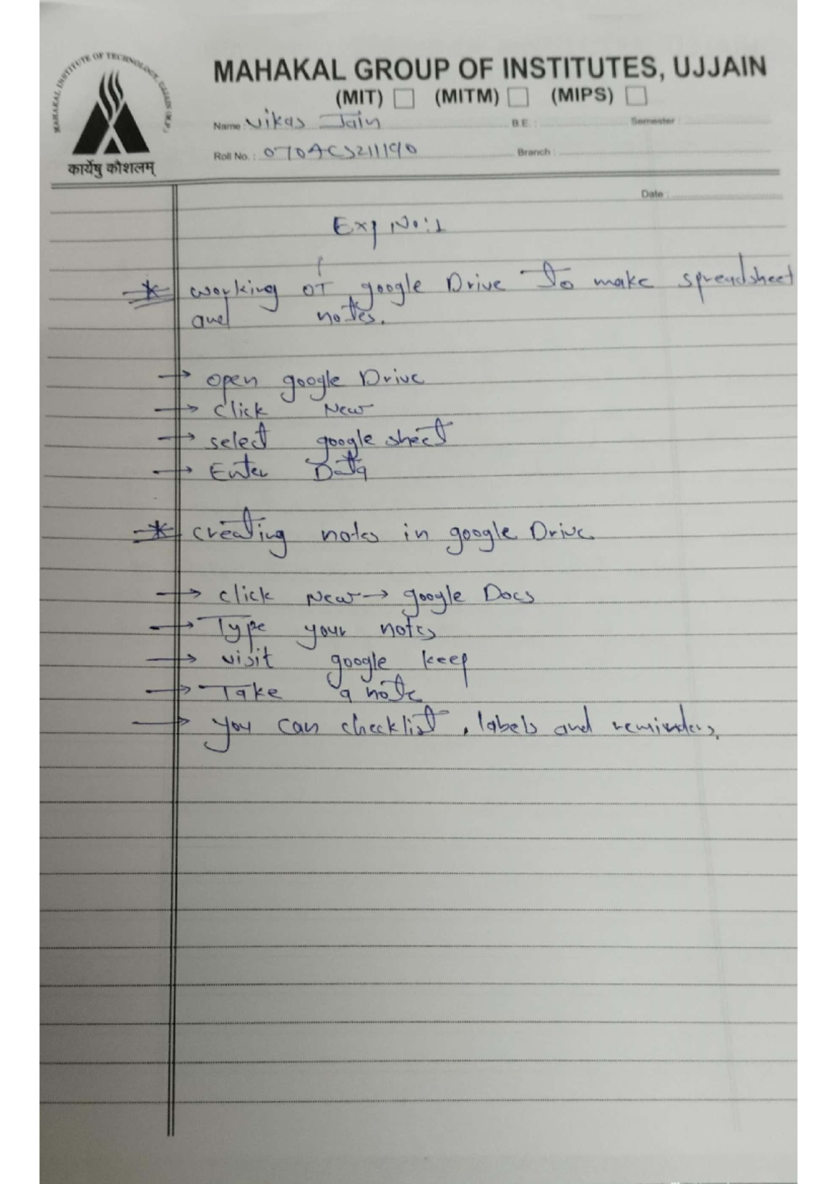 Cloud Computing Manual: Notes & Case Studies (MIT) (MITM) (MIPS) - Studocu