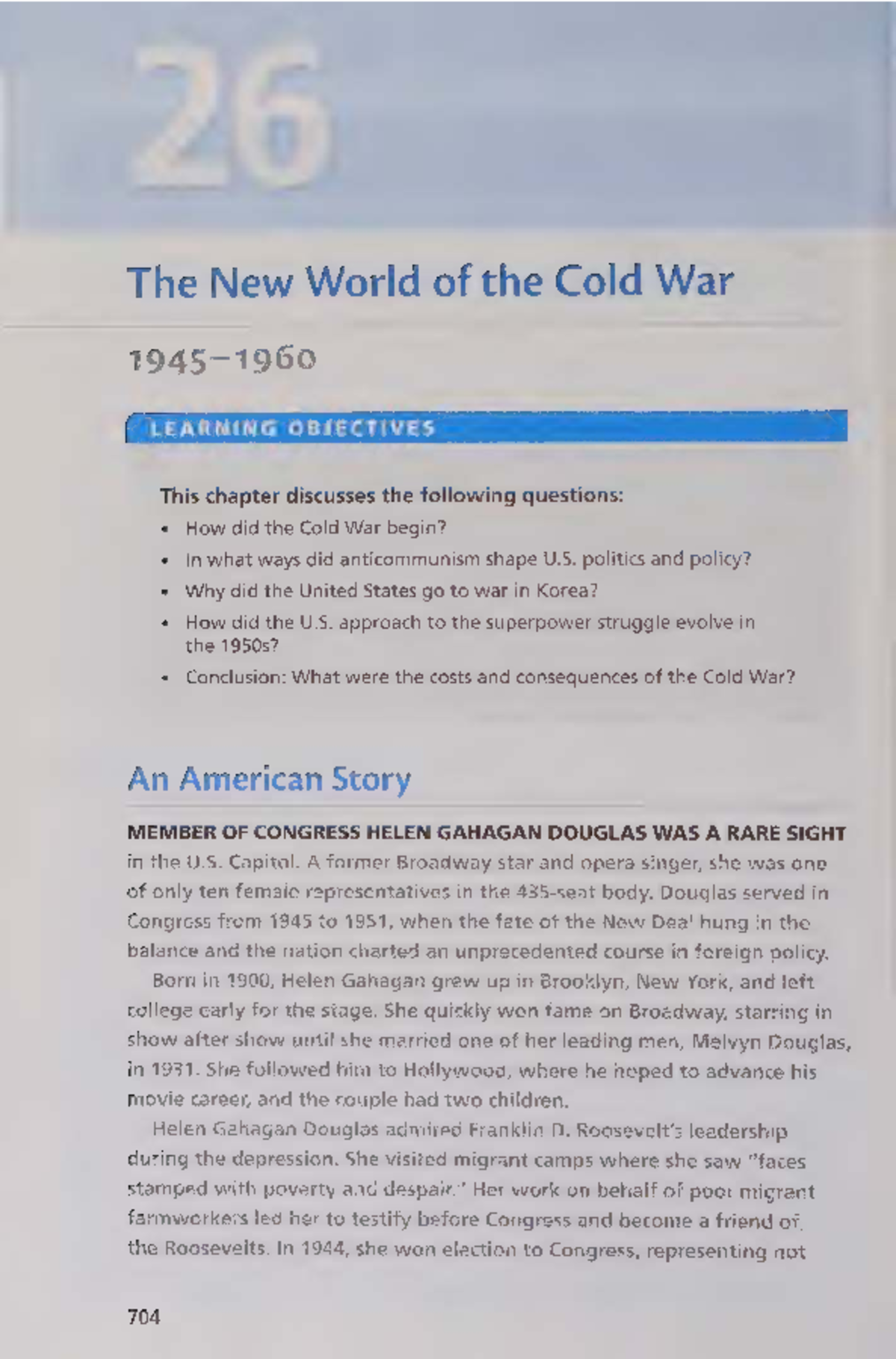 The New World of the Cold War (HIST 101): Analyzing U.S. Policies (1945 ...