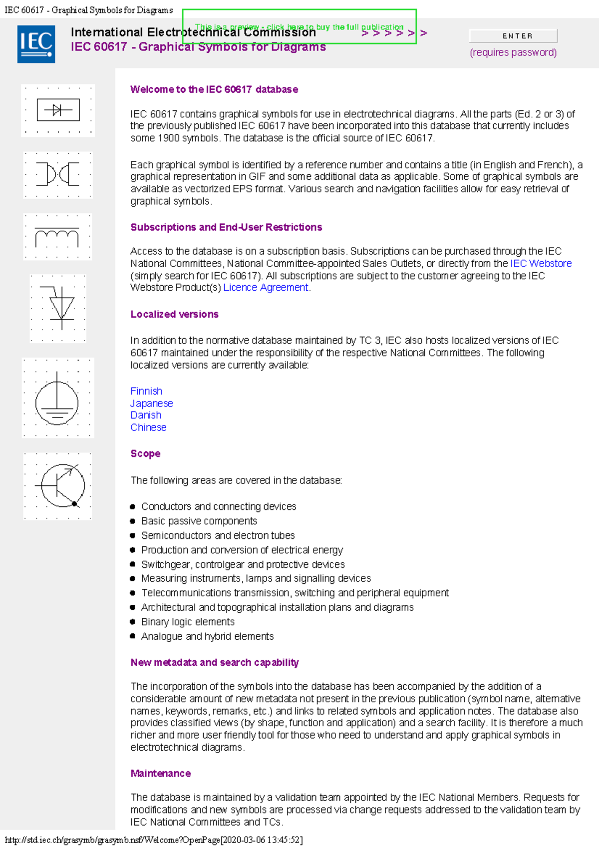 IEC 60617 Ed1 - Guide to Graphical Symbols for Diagrams - Studocu