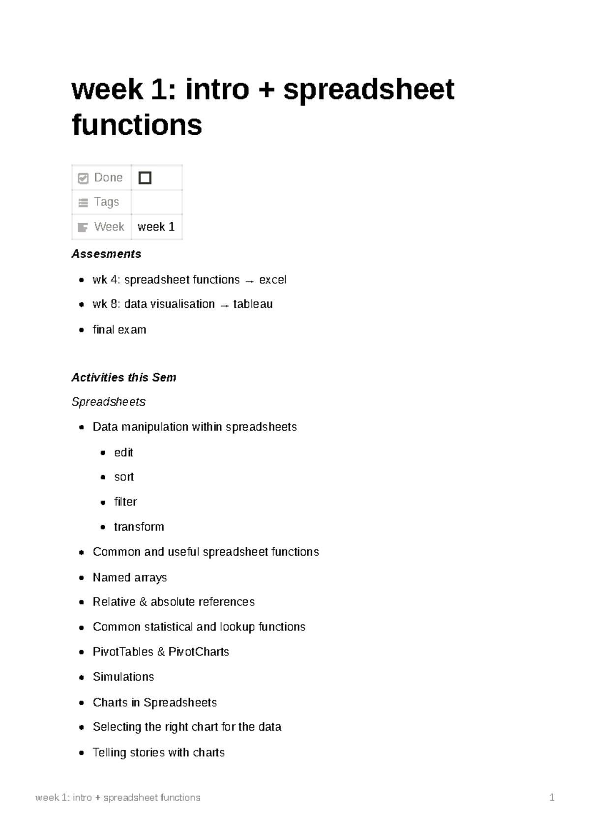 BUSA Week 5 Tutorial Solutions: Profit Models in Excel & Python - Studocu