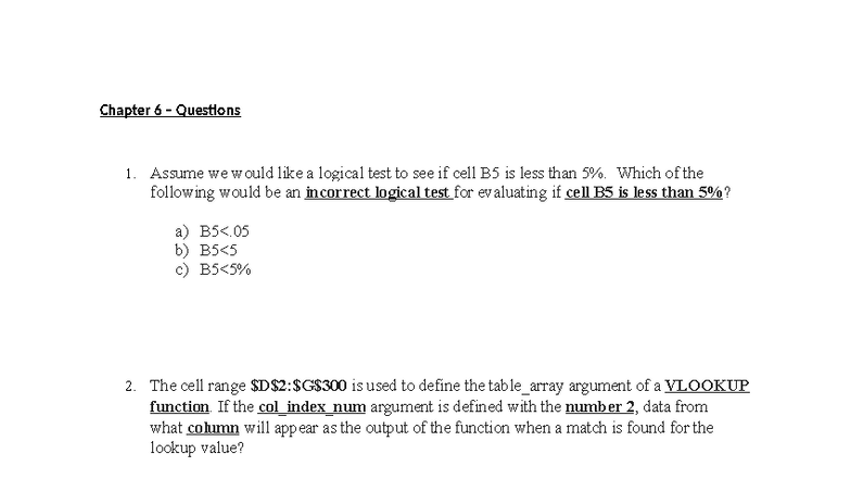 Chapter 6 & 8 Practice Exam #2 Questions and Answers - Studocu