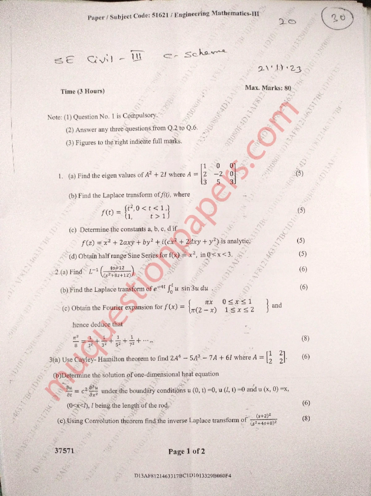 Be civil-engineering semester-3 2024 may engineering-mathematics-iiirev ...
