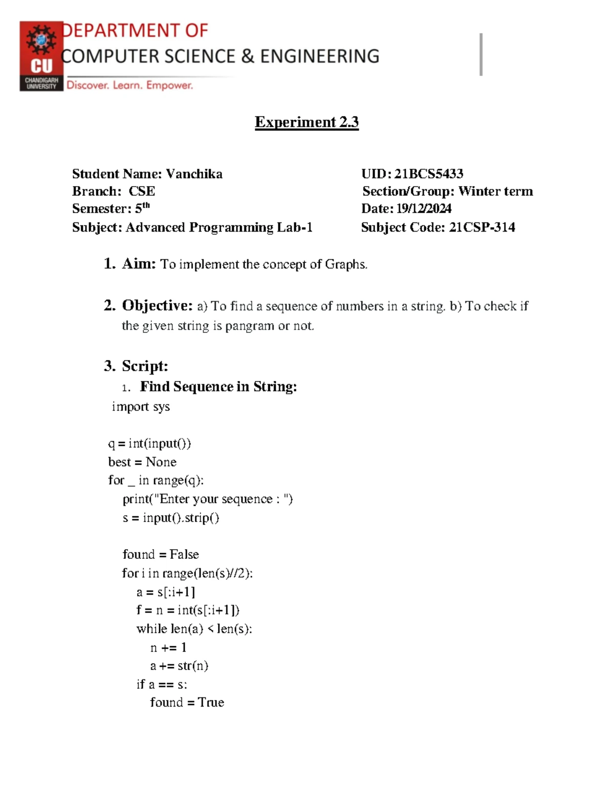 DATA Structure (CS101) Short Notes on Types and Operations - Studocu