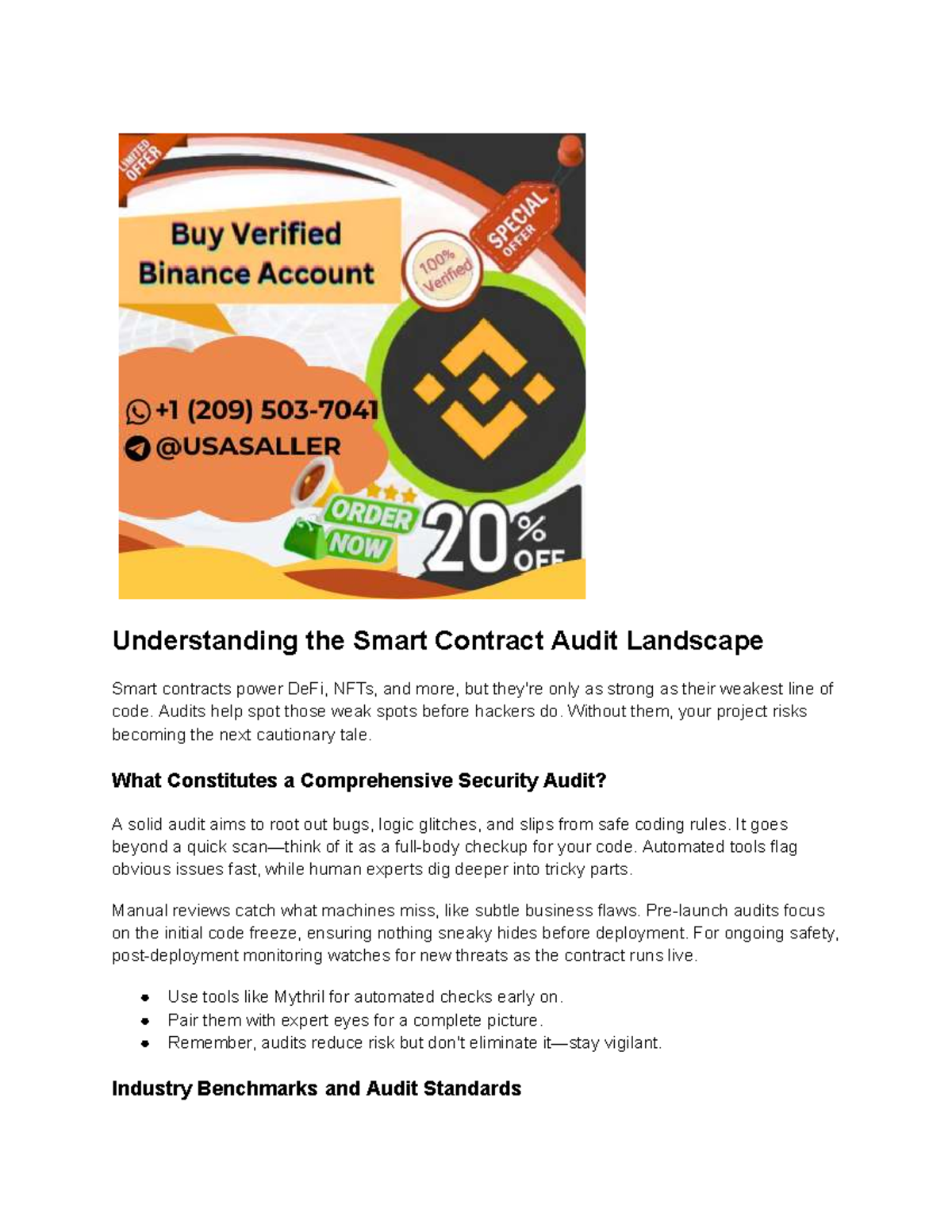 Smart Contract Audit Essentials: A Comprehensive Guide - Studocu