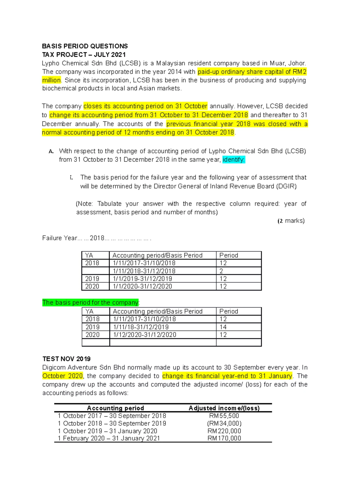 MAF451 FINAL EXAMINATION JULY 2017 - Cost & Management Accounting ...