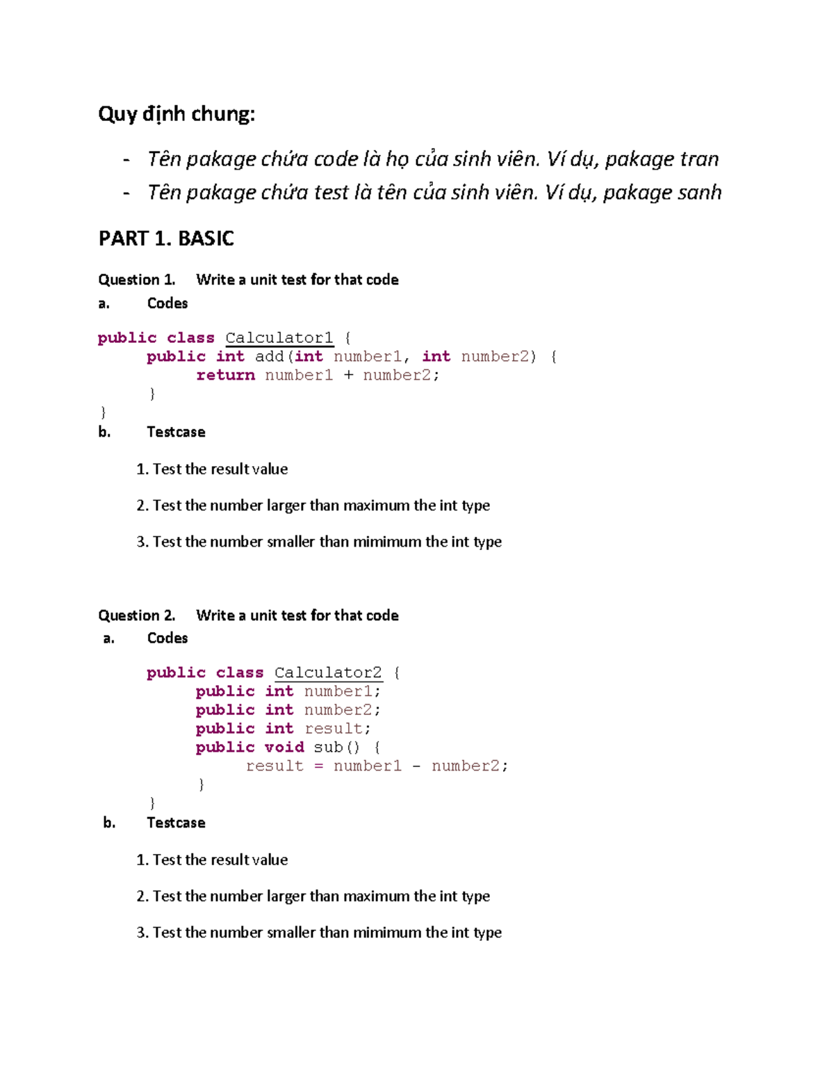 Unit Test 2 - HHH: Kiểm Tra Các Hàm Toán Học và Sắp Xếp - Studocu