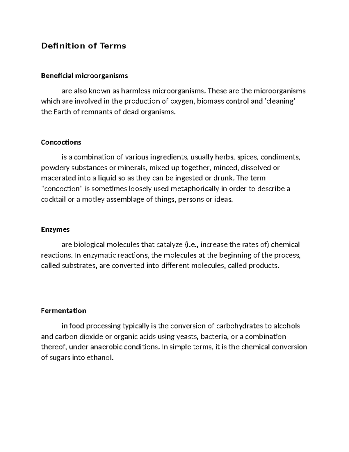 Concoction and Extracts: Beneficial Microorganisms & Fermentation ...