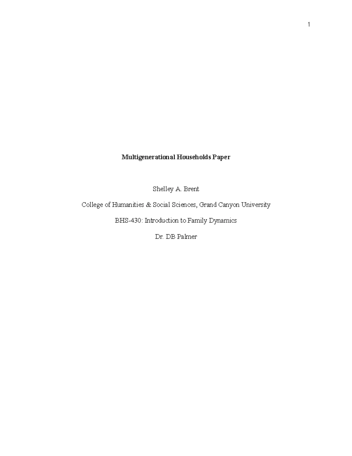 BHS-450 Case Study on Disruptive Behavior & Substance Use Disorders ...