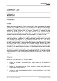 Contract Law - Studocu