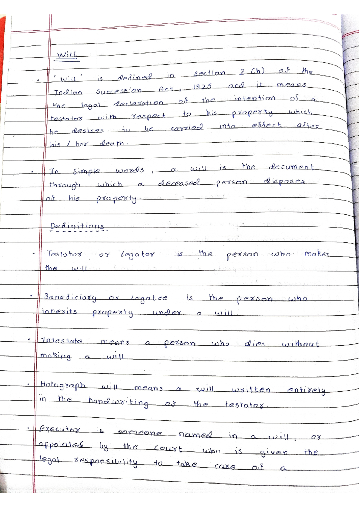 DPC notes (partial) - Bachelors of Law - Studocu