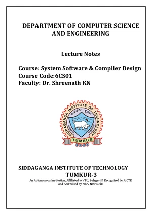 SS unit 2 - this is notes created by me - Theory of computation - Studocu