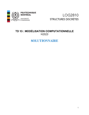 Final Automne Inf Architecture Des Micro Ordinateurs Corrig De Lexamen