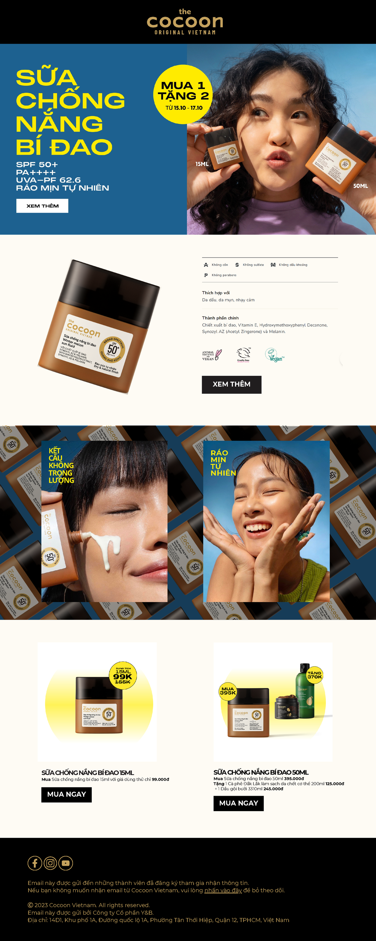 Email Marketing Campaign for Cocoon Vietnam Promotions - Studocu