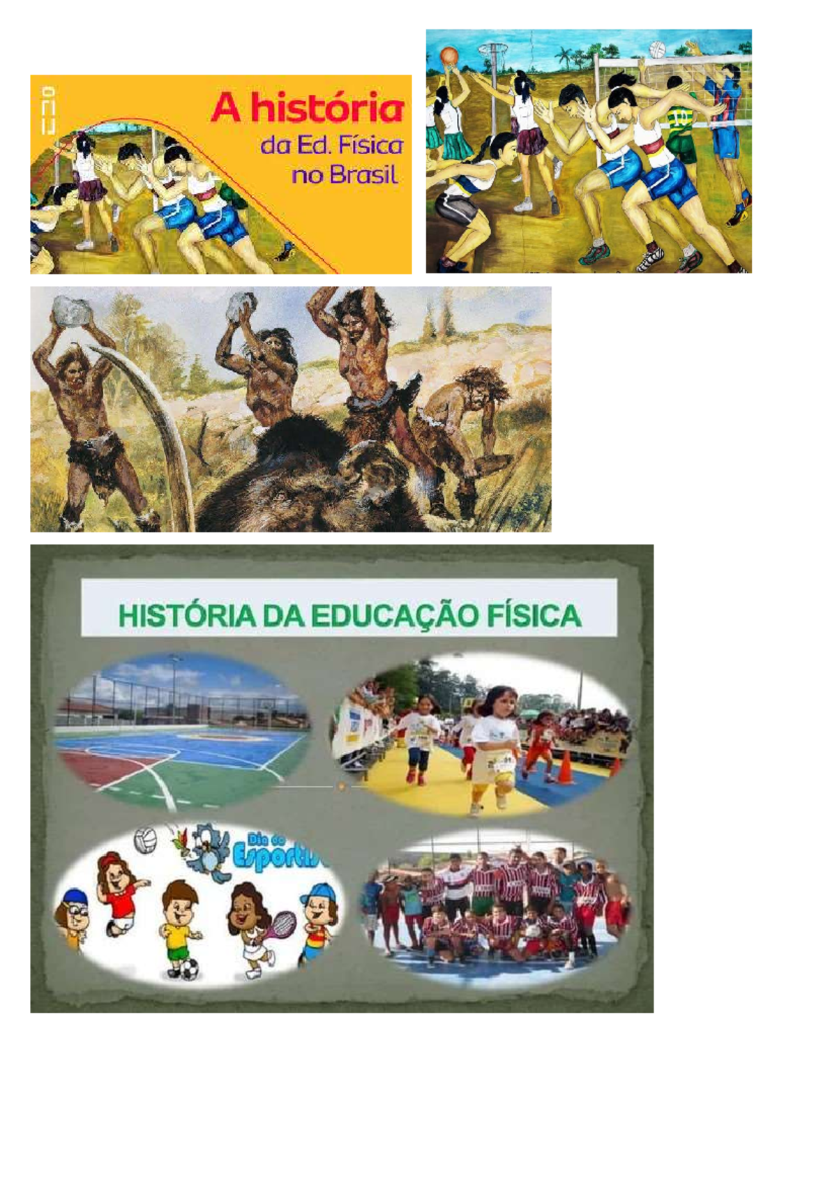 Imagens a história da educação física 4 - HISTÓRIA DA EDUCAÇÃO ...