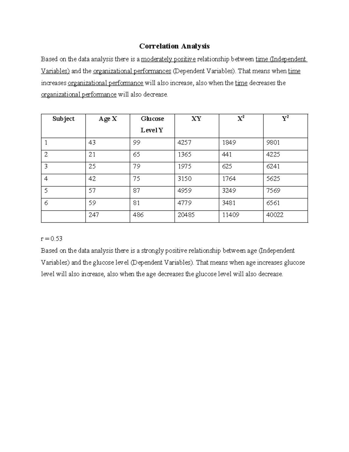 Correlation Analysis - Notes (Therory) - Correlation Analysis Based on ...
