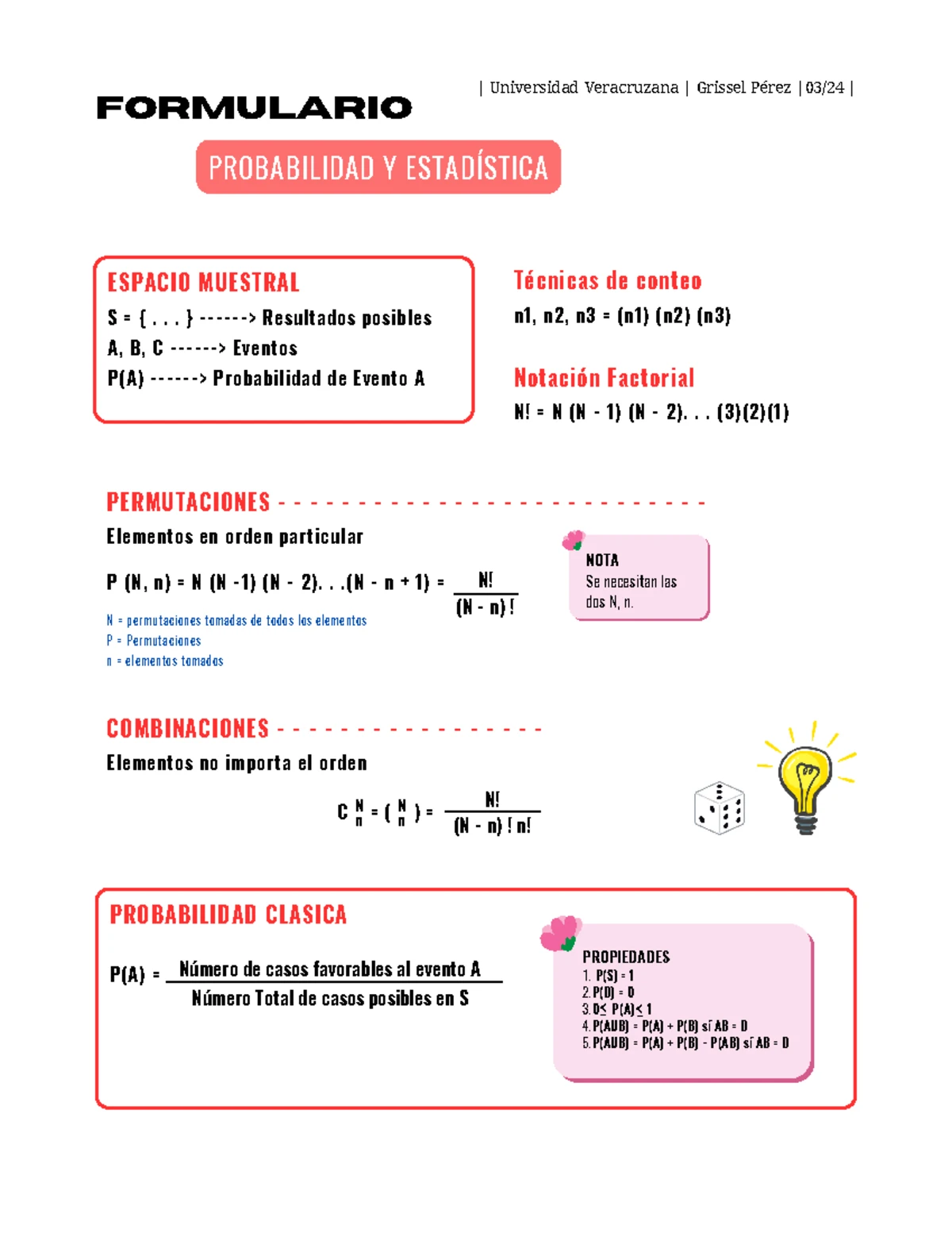 Regla del Complemento y Probabilidad Condicional en Prob. - Studocu