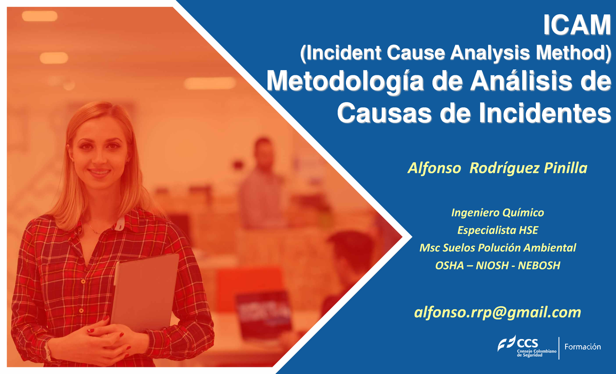 ICAM CCS 2022 - Análisis de Causas de Incidentes Laborales - Studocu
