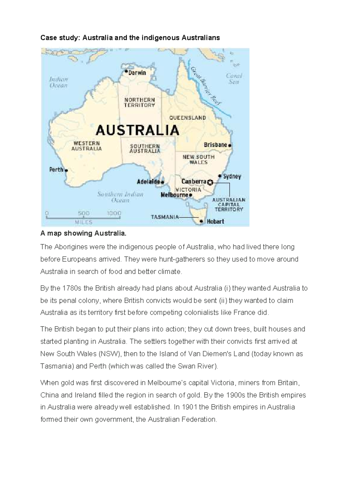 Case Study: Social Darwinism and Eugenics Impact on Indigenous ...