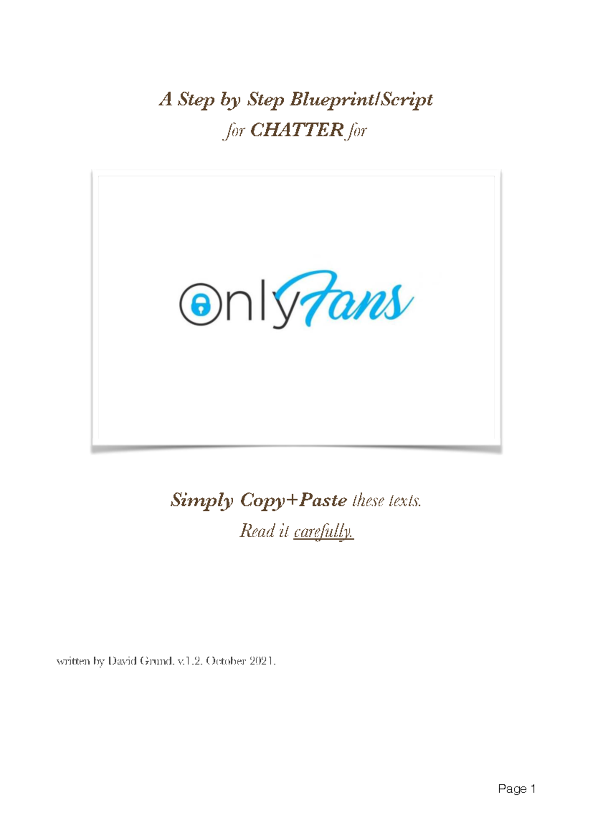 OnlyFans Chatter Script: Engaging Fans & Sexting Techniques - Studeersnel