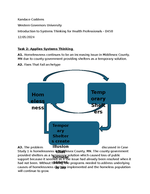 D458 Perfomance Assessment task 1 - A- Key Events: The Wilde’s small ...
