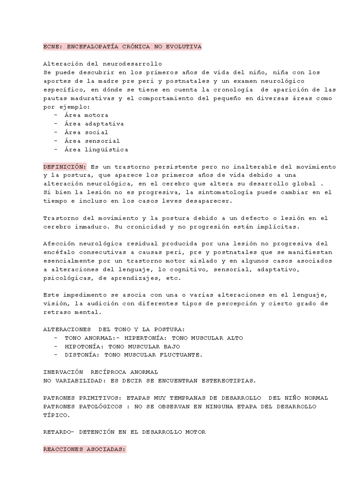 ECNE: Alteraciones del Neurodesarrollo y su Impacto en la Infancia ...