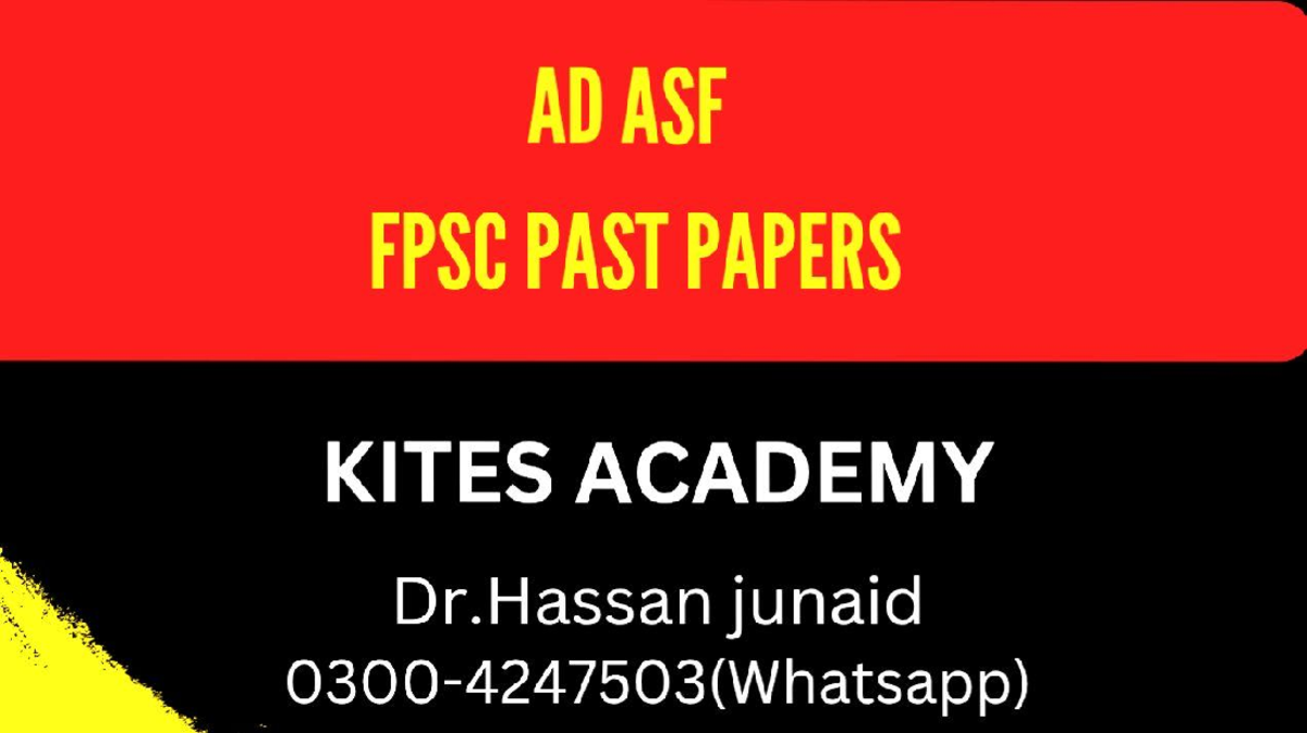AD ASF Past Papers: Comprehensive Study Guide for 2024 - Studocu