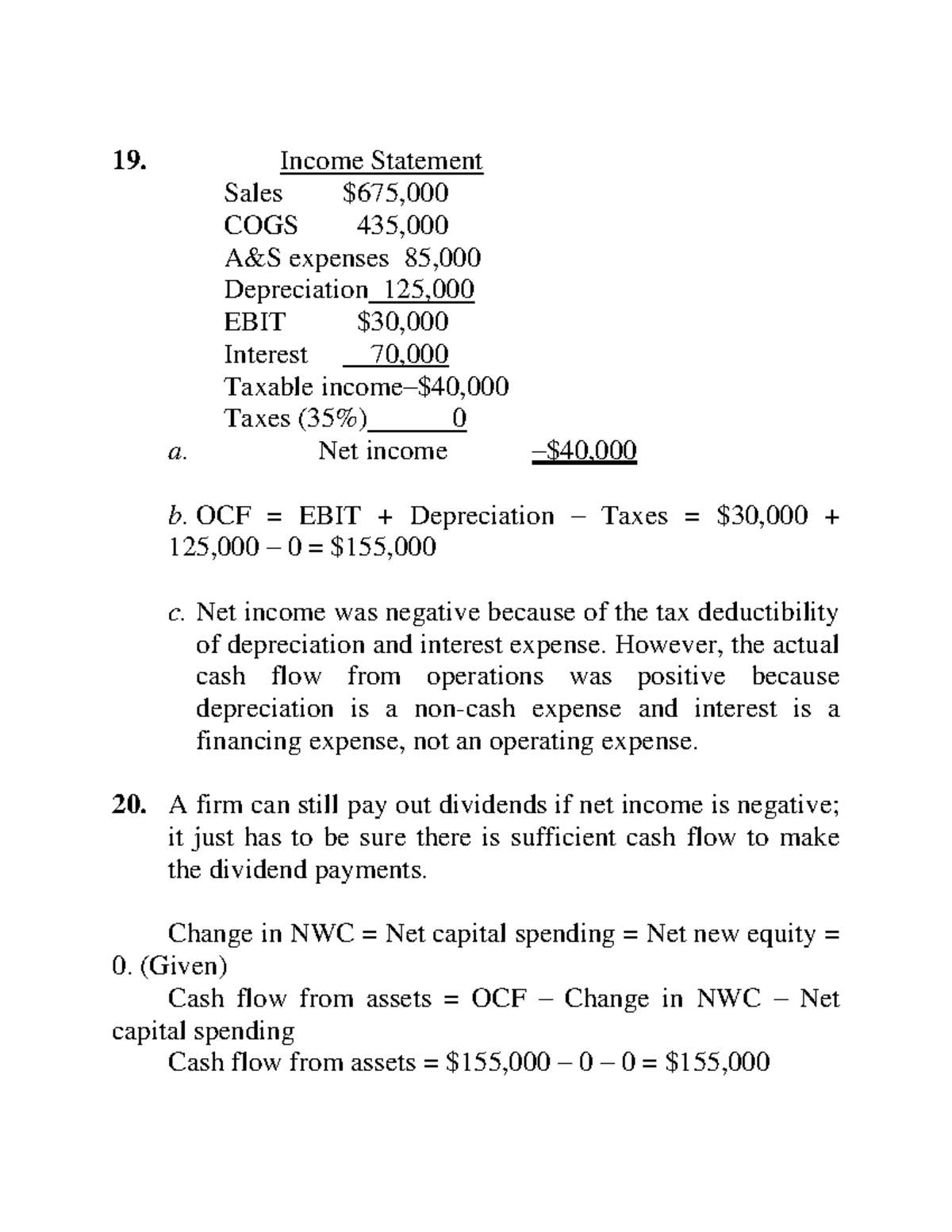 Sample Practice Exam for FIN 101: Questions & Answers (Nov 15, 2019 ...