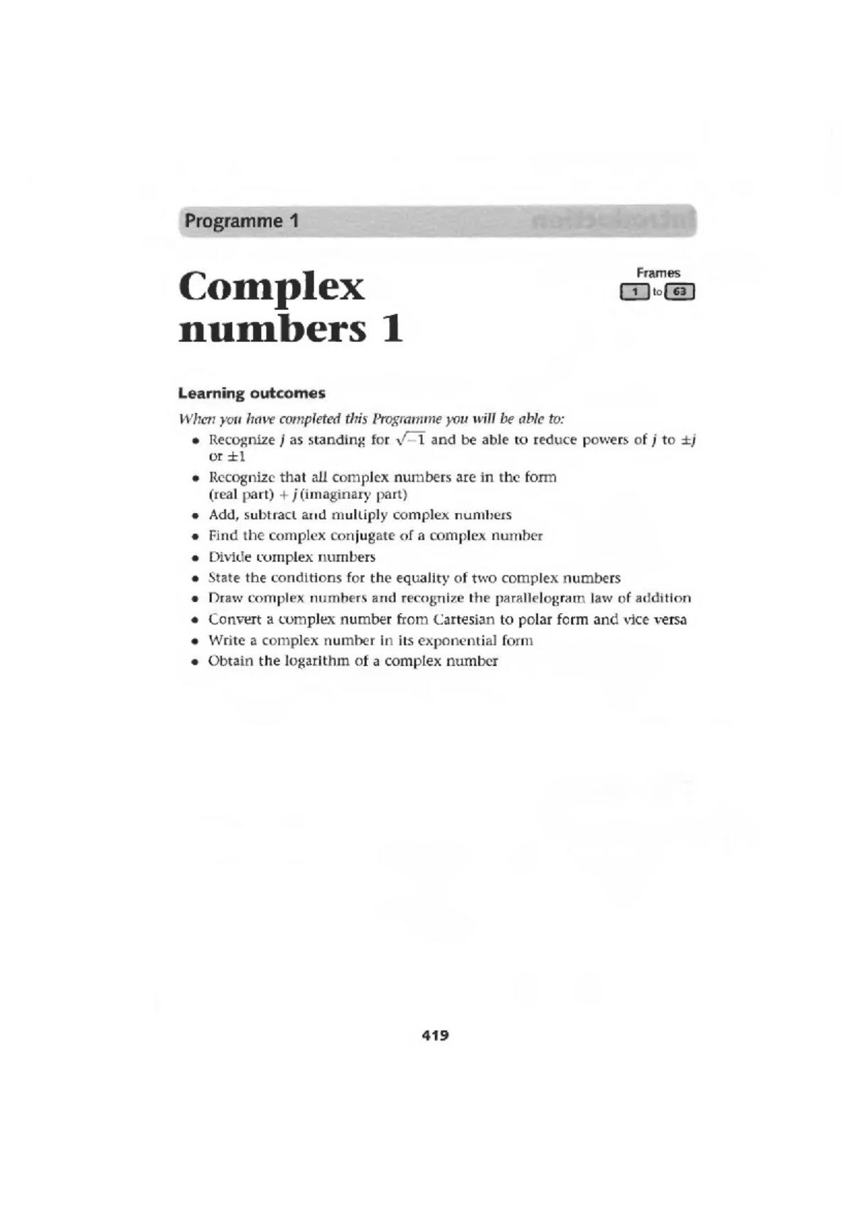 Complex Numbers in Mathematics (Module 1) - Key Concepts & Applications ...