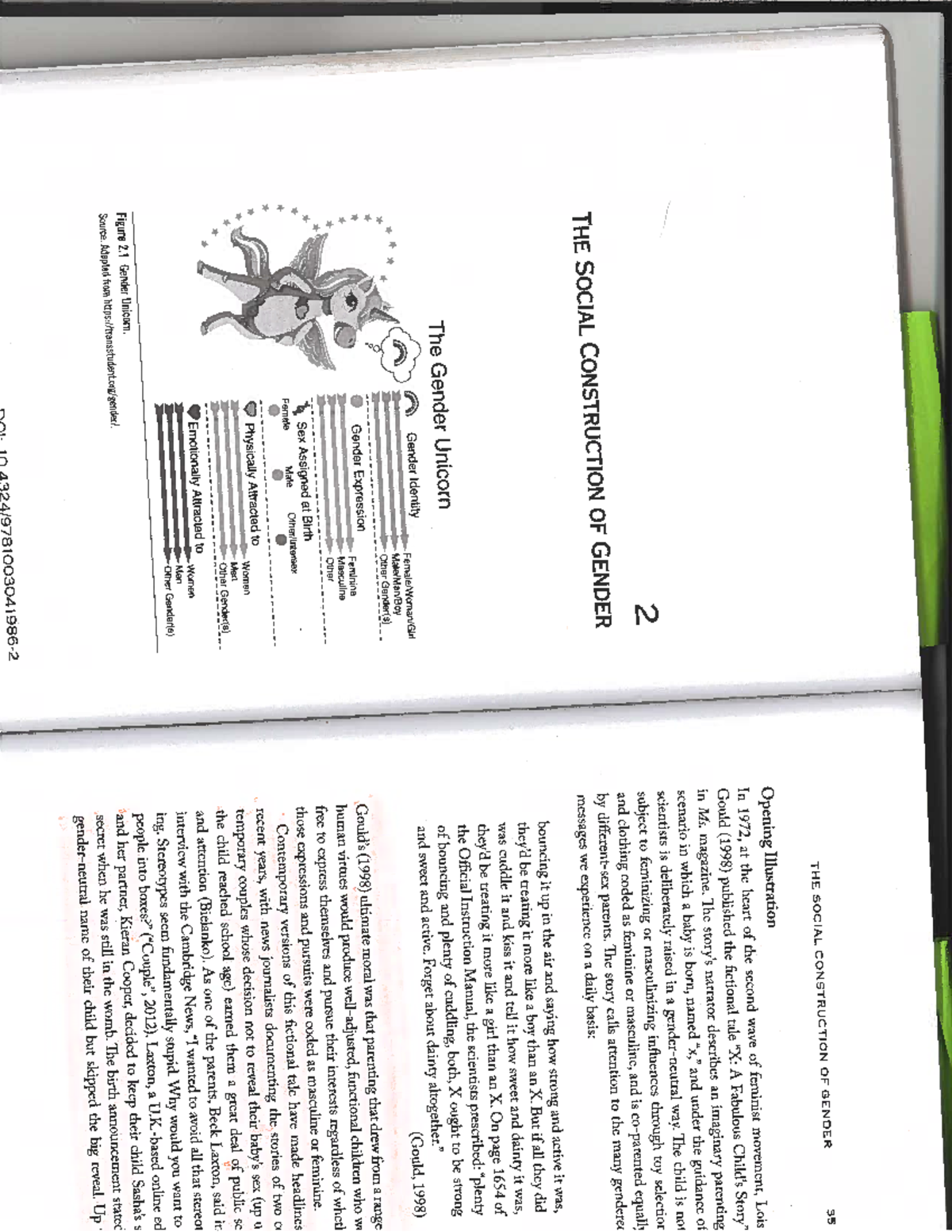 Final Exam Study Guide: The Social Construction of Gender (XYZ123 ...